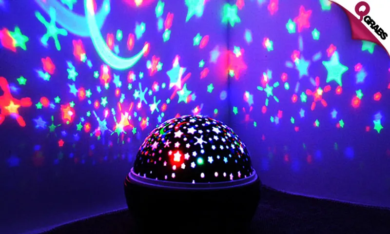 Rotating Projection Lamp!